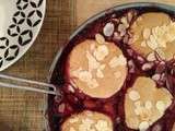 Cobbler aux fruits rouges