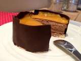 Entremets Coco-Choco-Passion, coque de Guanaja