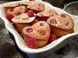 Financiers aux framboises