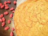 Giant Cookie de Laura Todd au chocolat blanc et éclats de pralines roses