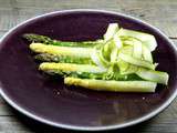 Gratin d’asperges vertes et blanches au parmesan façon Ducasse