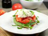 Tartare de tomates et stracciatella di burrata