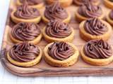 Tartelettes sablées à la ganache chocolat