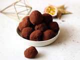 Truffes chocolat au lait passion