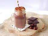 Vrai chocolat chaud et chantilly aux marrons