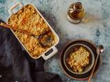 Crumble pommes-poires à l’huile d’olive