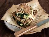 Grilled-cheese au chou-kale et reblochon