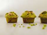 Muffins au thé matcha & chocolat blanc