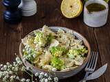 Pâtes au chou romanesco