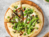 Pizza aux asperges