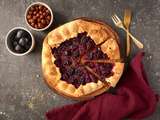 Tarte rustique aux prunes & noisettes