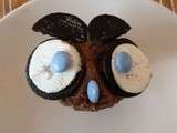 Chouettes cupcakes oreo pour Halloween (ou pas)