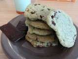 Cookies menthe chocolat