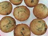 Muffins bananes - chocolat