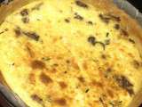 Quiche aux morilles