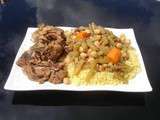 Couscous kabyle aux cardes de Sandrine