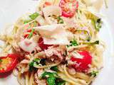 Pasta au thon et tomates cerises en  30 minutes chrono