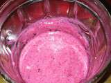 Smoothie du jour aux fruits rouges