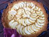 Tarte aux pommes au caramel beurre salé