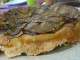 Tarte tatin aux courgettes et aux aubergines