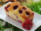 Cakes aux framboises au cake factory (thermomix-cake factory)