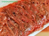 Carpaccio de boeuf