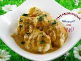 Chou-fleur curry et lait de coco (thermomix)