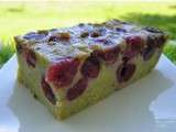 Clafoutis cerises et pistaches (thermomix)