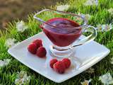 Coulis de framboises (thermomix)