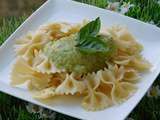 Farfalle a la creme de coyrgette ( thermomix)