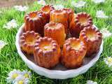 Minis canneles aux lardons et au comte (thermomix)