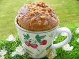 Mug cake praline (thermomix)