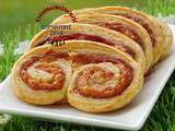 Palmiers jambon fromage a la moutarde (thermomix)