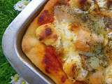 Pizza boursin saumon (thermomix)