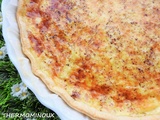 Quiche lorraine au fromage blanc (thermomix)