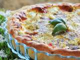 Tarte a la tomate et au saint moret (thermomix)