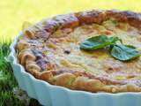 Tarte aux fanes de radis de corinnette (thermomix)