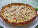 Tour en cuisine n° 222 : tarte rhubarbe - lait concentre ( thermomix)