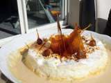 Ile flottante sans lactose au thermomix