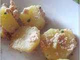 Thon blanc au naturel, pommes de terre à l'huile (Thermomix)