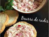 Beurre de radis, recette au thermomix