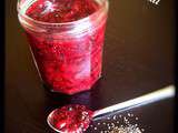 Confiture sans cuisson aux graines de Chia, une recette avec ou sans thermomix