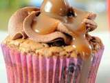 Cupcake tout caramel