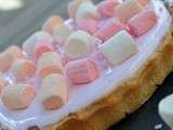 Tarte amandine-marshmallow