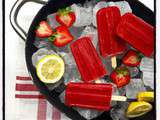 Du Popsicle Maison aux Fraises Fraîches ... Mioum ! la Saison des Glaces est ouverte