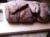 Brioche aux pépites de chocolats (un peu râté)