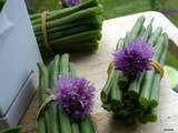 Escalopes de dinde au lait de coco & fagots de haricots verts