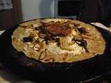 Galette Steak,oignons-boursin