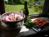 Terrine de lapin en compote au cidre de Véronique