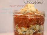 Chou-fleur... à la bolognaise